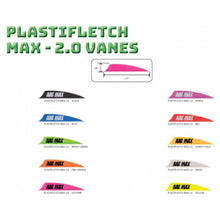 Load image into Gallery viewer, Fletches - AAE Plastifletch Max 100pcs